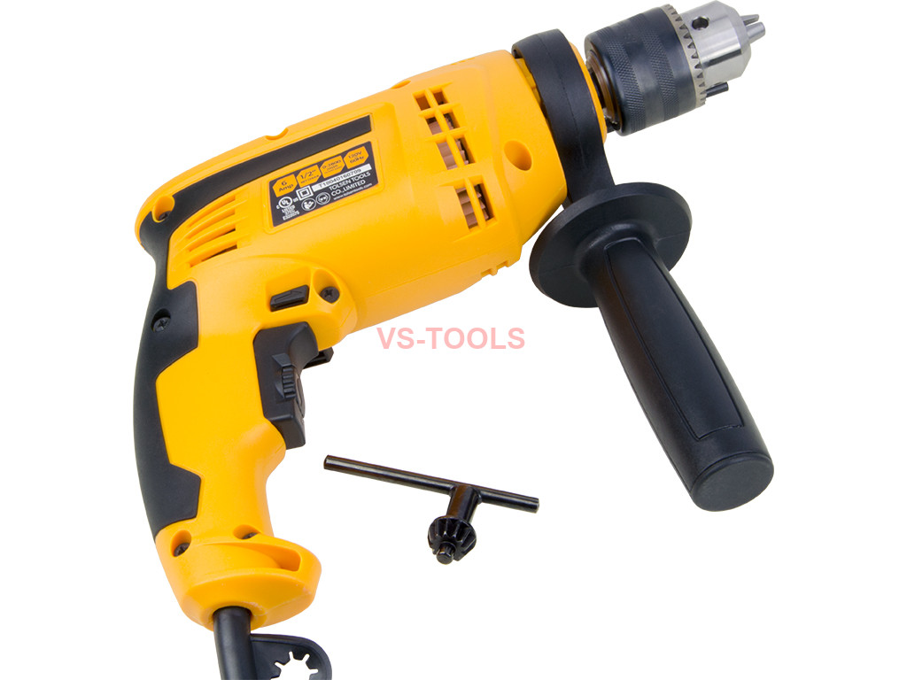 1/2inch Chuck Corded Electric Impact Hammer Drill 120V 6A with Handle